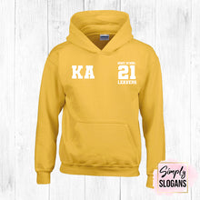 Load image into Gallery viewer, Home School Leavers Hoodie - Gold