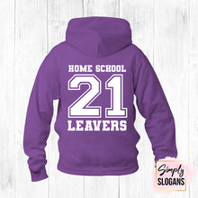 Load image into Gallery viewer, Home School Leavers Hoodie - Purple