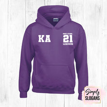 Load image into Gallery viewer, Home School Leavers Hoodie - Purple