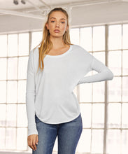 Load image into Gallery viewer, 'Mama Since' Flowy Long Sleeve T-Shirt - White