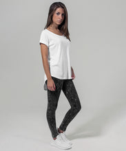 Load image into Gallery viewer, 'Mama Property Of' Long Slub Tee - White