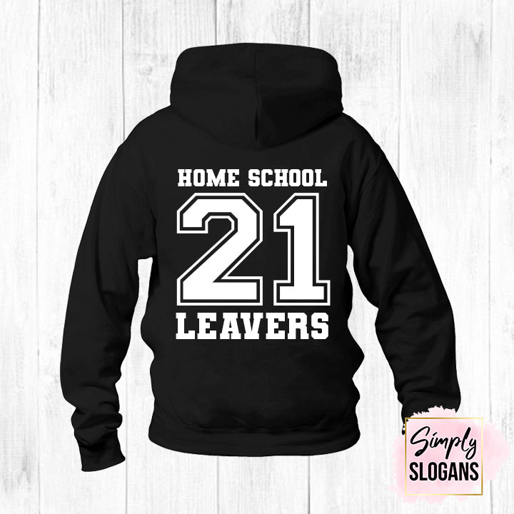 Home School Leavers Hoodie - Black