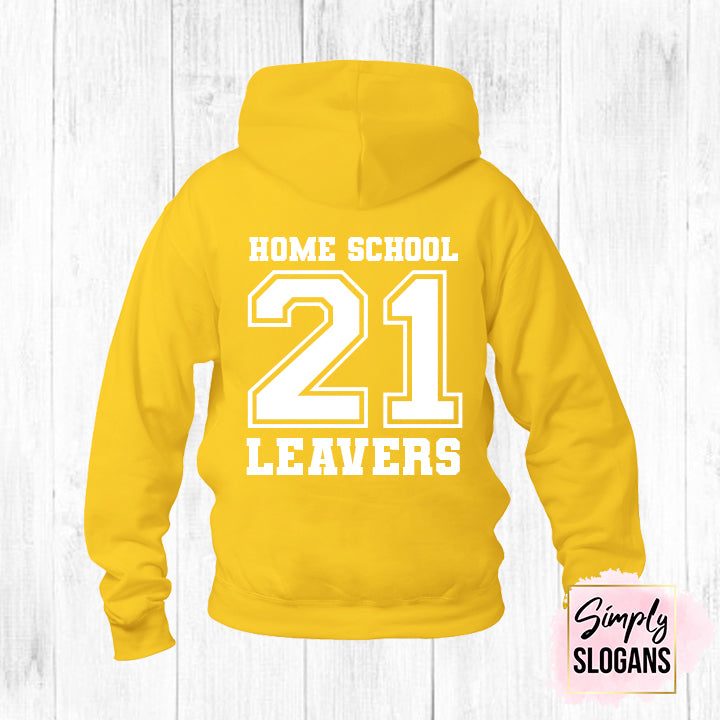 Home School Leavers Hoodie - Gold