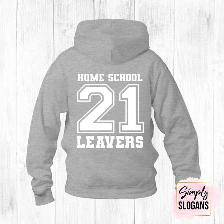 Home School Leavers Hoodie - Grey