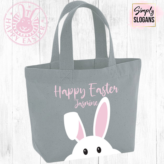 Personalised 'Happy Easter' Bag (Pink)